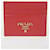 Saffiano Prada Tarjetero con Logo Triangular Roja  - vista 3