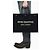 Saint Laurent Grande Borsa Tote Ghosy Nera a Coste Nero - vista 6