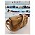 Bottega Veneta Camel Padded Cassette Gürtel Slingback VCQR Braun - Ansicht 5