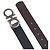 Salvatore Ferragamo Reversible Gancini Belt Black Dark Brown - view 9