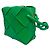 Bottega Veneta Borsa mini camera Cassette verde - vista 3