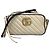 Gucci Borsa a spalla GG Marmont trapuntata bianca Bianco
