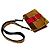 Prada Borsa a Spalla in Velluto Rafia Kaye Marrone - vista 6