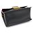 Fendi Kan Small Shoulder Bag in Black Calfskin Nero - vista 3