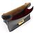 Fendi Kan Small Shoulder Bag in Black Calfskin Nero - vista 5