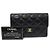 Chanel Serie di Portafoglio Classico con Patta in Caviar Nero e Logo CC Oro - vista 2