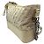 Chanel Borsa a Spalla Gabrielle Hobo in Tweed PVC Media con Catena Avorio Bianco - vista 3