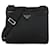 Prada Bolsa transversal Saffiano com logo triangular Preto - vista 2