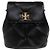 Tory Burch KIRA Diamant-gequilteter kleiner Rucksack Schwarz
