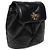 Tory Burch KIRA Diamant-gequilteter kleiner Rucksack Schwarz - Ansicht 5