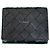Portafoglio con zip tri-fold Bottega Veneta nero