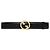 Gucci Blondy Ledergürtel Schwarz