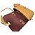 Chanel Portamonete con patta e logo CC, borsa a spalla con catena, marrone - vista 7
