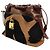 Burberry Borsa a tracolla Prosum Tabi in shearling Nero - vista 2
