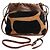 Burberry Borsa a tracolla Prosum Tabi in shearling Nero - vista 3