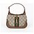 Gucci Mini borsa hobo Jackie a tracolla incrociata Marrone - vista 2