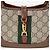 Gucci Mini borsa hobo Jackie a tracolla incrociata Marrone - vista 3