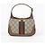 Gucci Mini borsa hobo Jackie a tracolla incrociata Marrone - vista 4