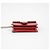 Gucci Borsa a tracolla con catena intrecciata Rosso - vista 5