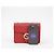 Gucci Borsa a tracolla con catena intrecciata Rosso - vista 6