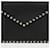Valentino Clutch Envelope Rockstud Nero  - vista 2