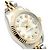 Rolex Reloj Combi Dama Datejust Esfera Plateada Después de Ajuste Diamante Plata - vista 11