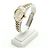 Rolex Reloj Combi Dama Datejust Esfera Plateada Después de Ajuste Diamante Plata - vista 4