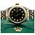 Rolex Relógio Combi Feminino Datejust com Mostrador Preto e Diamantes Após Ajuste - vista 22