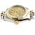 Rolex Datejust Damenuhr, Kombination Champagnergold mit Stabindex Golden - Ansicht 10