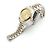 Rolex Datejust Damenuhr, Kombination Champagnergold mit Stabindex Golden - Ansicht 12