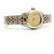 Rolex Datejust Damenuhr, Kombination Champagnergold mit Stabindex Golden - Ansicht 15