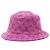Louis Vuitton Bucket Hat aus lila Denim mit Monogramm - Mittel - Ansicht 3