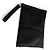 Bottega Veneta Pochette Clutch in Nylon Jacquard con Tracolla Nero - vista 2