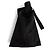 Bottega Veneta Pochette Clutch in Nylon Jacquard con Tracolla Nero - vista 4