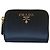 Prada Cartera de Mujer de Cuero Negro