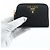 Prada Cartera de Mujer de Cuero Negro - vista 16