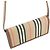 Burberry Borsa a tracolla a righe in pelle per donne Marrone - vista 4