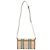 Burberry Borsa a tracolla a righe in pelle per donne Marrone - vista 7