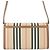 Burberry Borsa a tracolla a righe in pelle per donne Marrone - vista 8