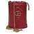 Gucci Mini borsa a secchiello Marmont GG rossa Rosso