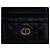 Dior Damen-Kartenhalter Cannage mit Freesia CD-Logo Schwarz - Ansicht 2