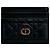 Dior Damen-Kartenhalter Cannage mit Freesia CD-Logo Schwarz - Ansicht 6