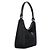 Prada Borsa hobo in Saffiano Re-Nylon Nero - vista 4