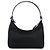 Prada Borsa hobo in Saffiano Re-Nylon Nero - vista 5