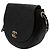 Chanel Borsa hobo crossbody perforata Caviar CC Lock Nera Nero - vista 3