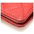 Chanel Portafoglio Lungo Classico in Argento con Caviale Rosso - vista 7