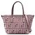 Fendi Mini borsa in jacquard di velluto Rosa