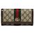 Gucci Portafoglio con catena Ophidia Marrone