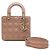 Lady Dior Piccola Cannage in Pelle di Agnello Rosa