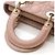 Lady Dior Piccola Cannage in Pelle di Agnello Rosa - vista 6